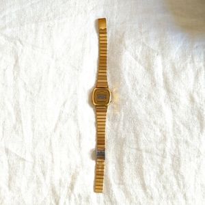 Gold Casio Watch
